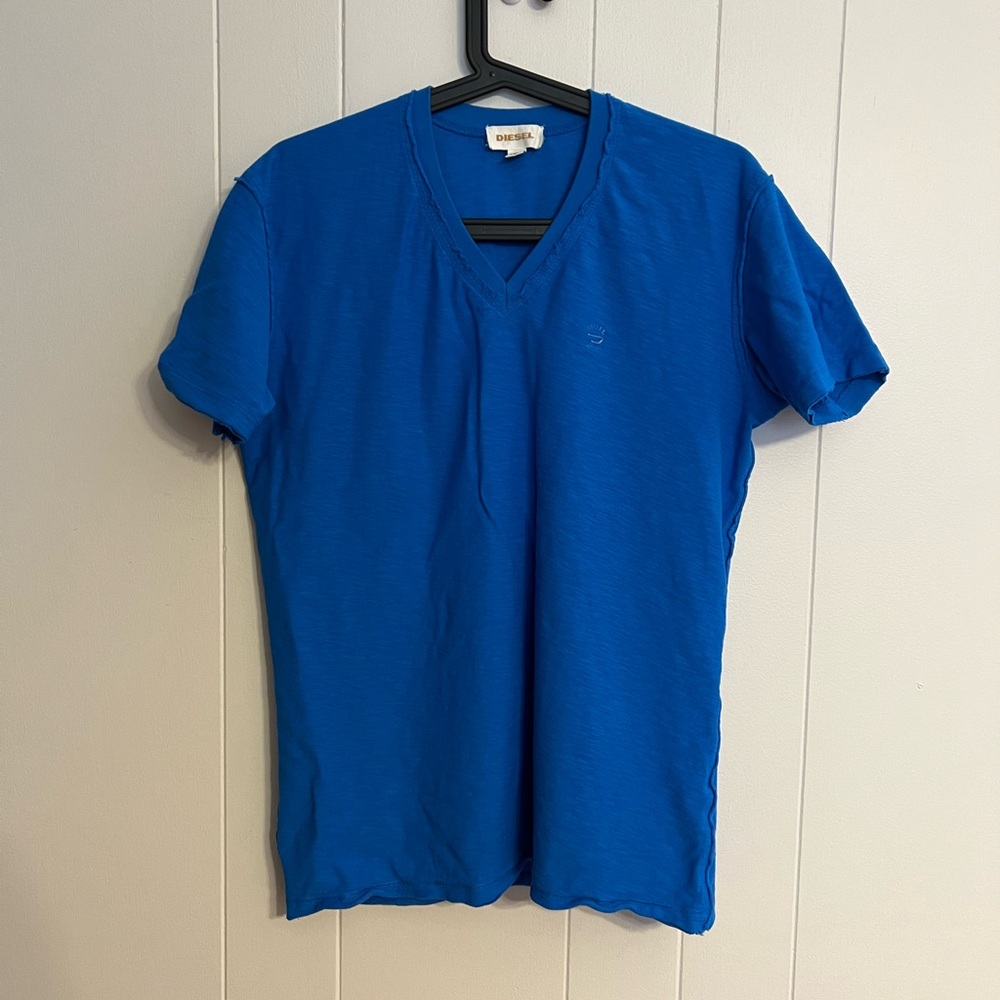 Diesel v-neck, short sleeve T-shirt, size M‎
